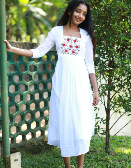 Snowdrop kurti