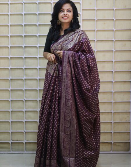 Grape Saree