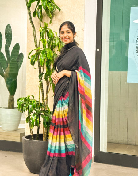 Rainbow Saree