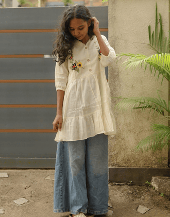 Sunflower Thread Peplum